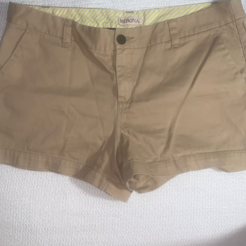 Khaki shorts